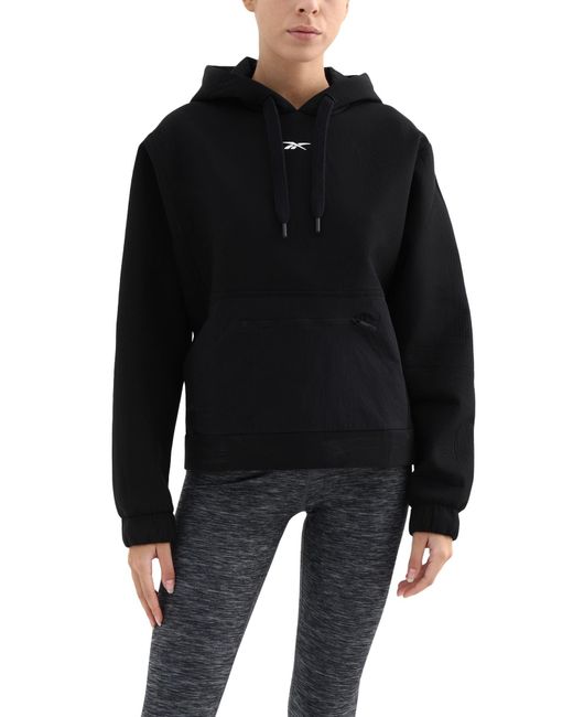 Sudadera Reebok de color Black
