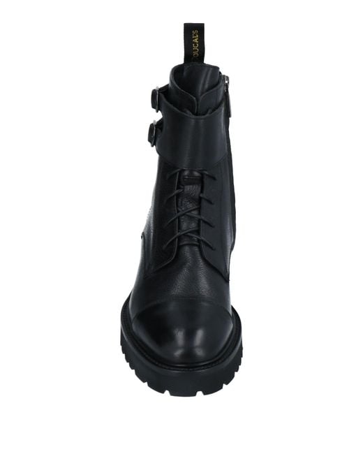 Doucal's Black Ankle Boots