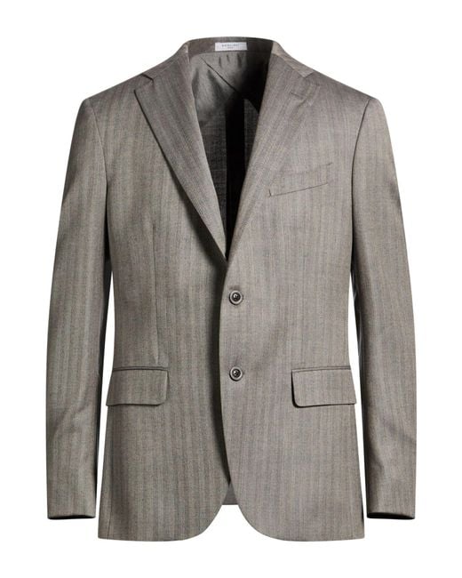 Boglioli Gray Blazer for men