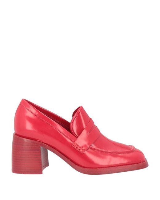 Free Lance Pink Loafers Leather