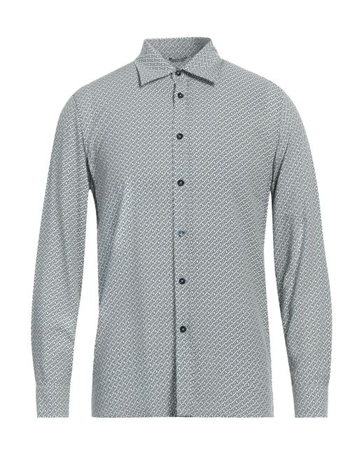 Daniele Alessandrini Gray Shirt for men