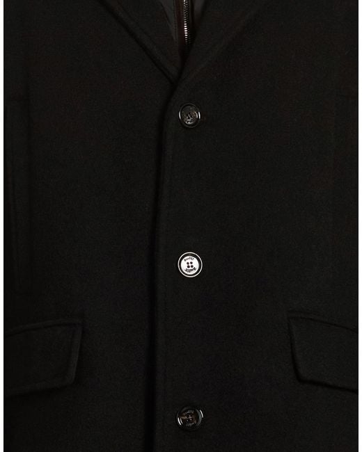 Moorer Black Coat for men