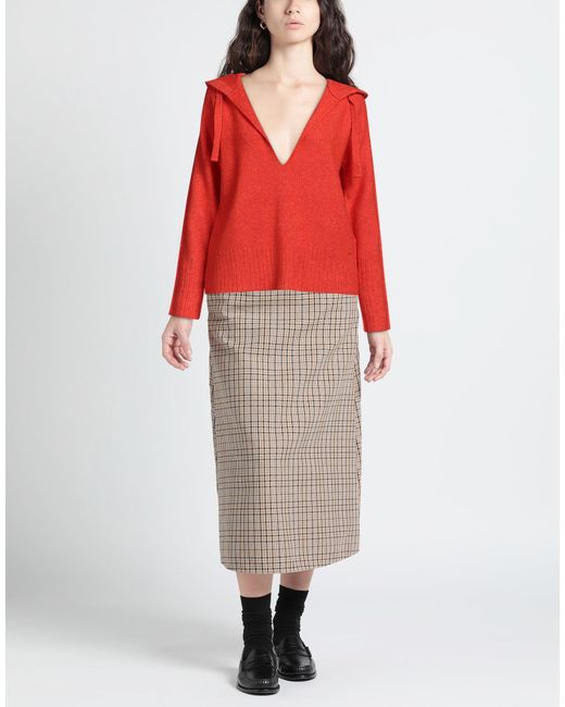 Patrizia Pepe Red Jumper
