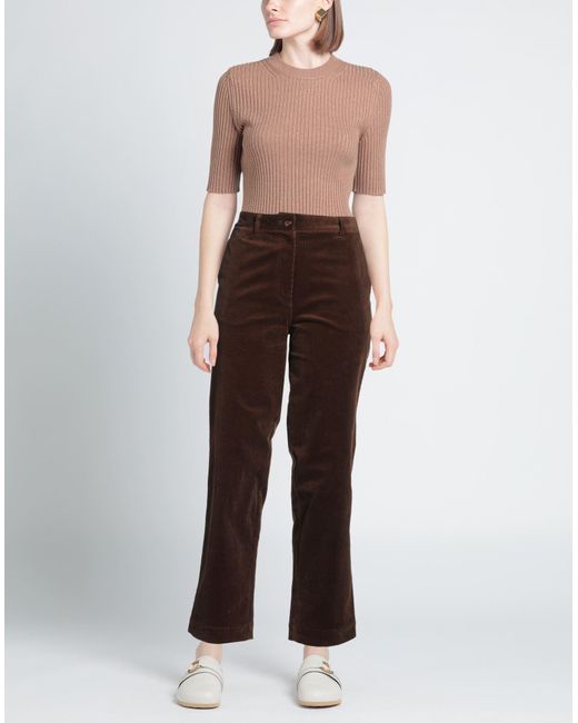 Pantalone di NOTHING WRITTEN in Brown