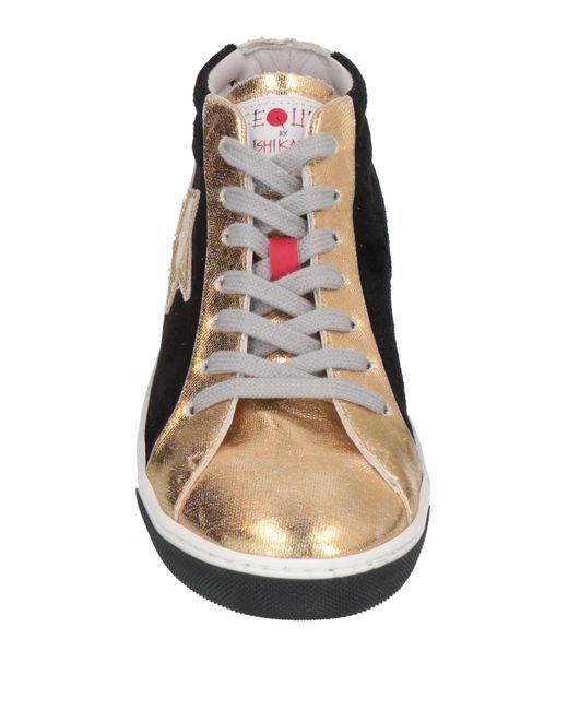 SEQUEL by ISHIKAWA Metallic Trainers