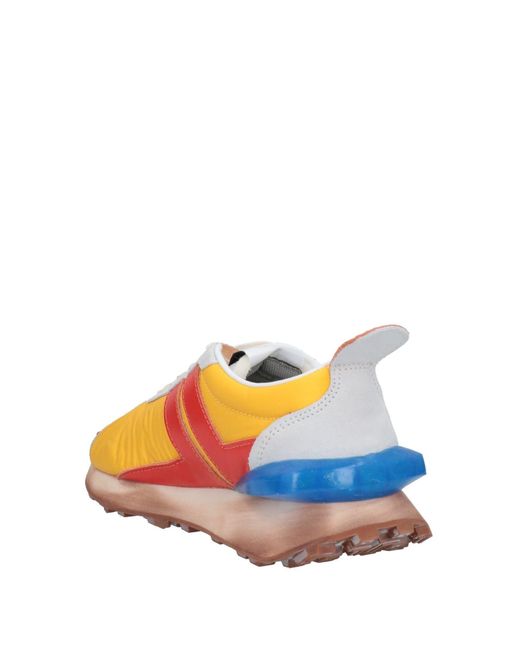 lanvin yellow sneakers