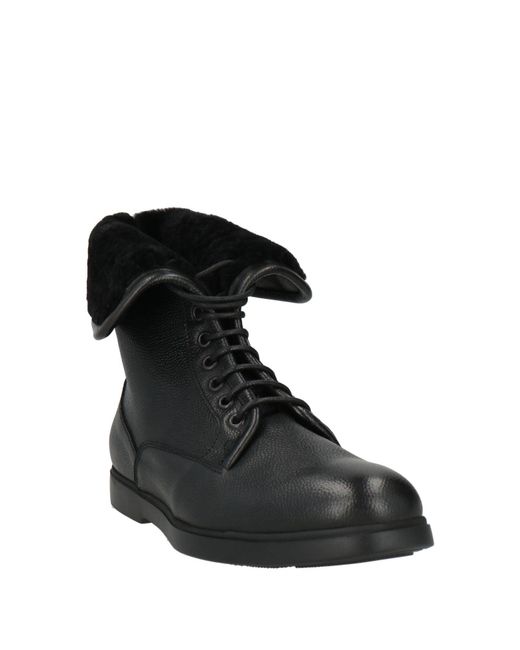 Baldinini Black Ankle Boots for men