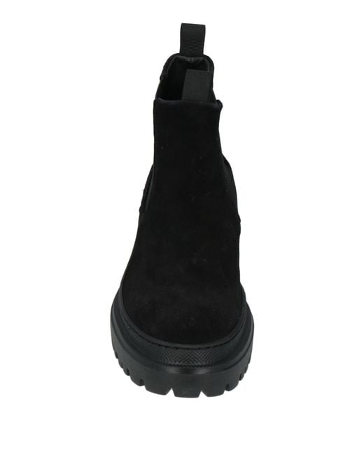 Pollini Black Ankle Boots
