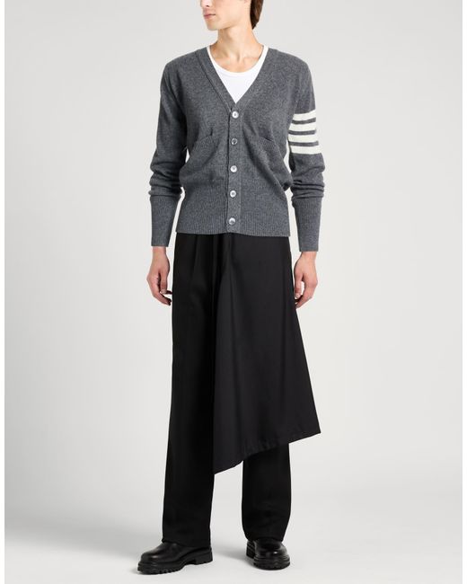 Thom Browne Gray Cardigan for men