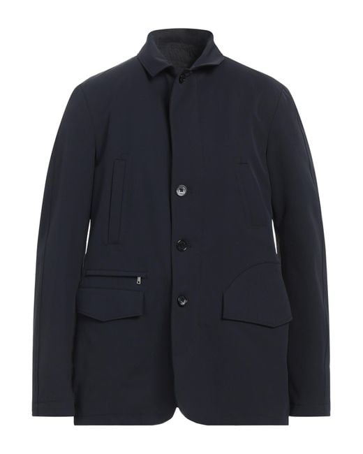 Allegri Blue Jacket Polyester, Polyurethane for men