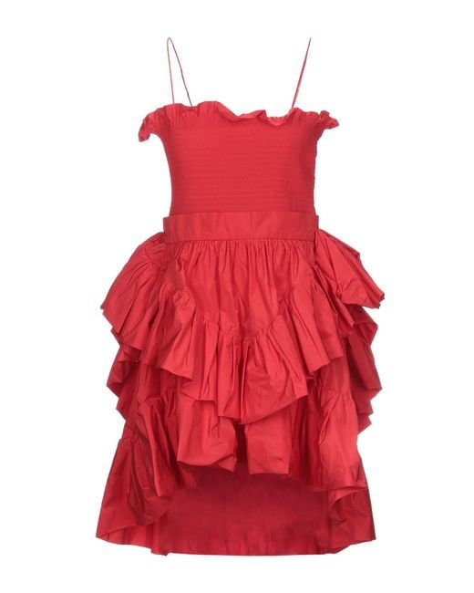 Philosophy Di Lorenzo Serafini Red Mini Dress