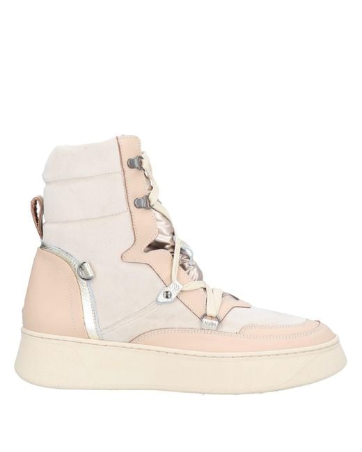Janet & Janet Natural Ankle Boots