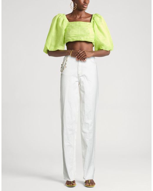 Liu Jo White Jeans Cotton