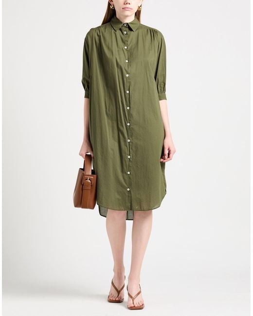 Dekker Green Midi-Kleid