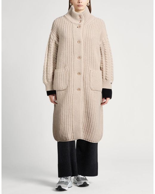 Herno Natural Light Coat Wool