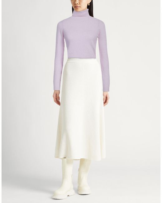 Roberto Collina Purple Turtleneck