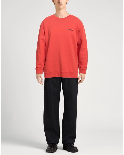 Dondup Red Sweatshirt for men