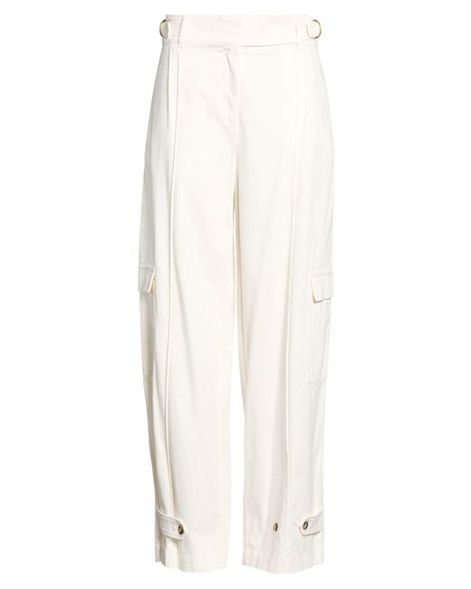 Semicouture White Trouser