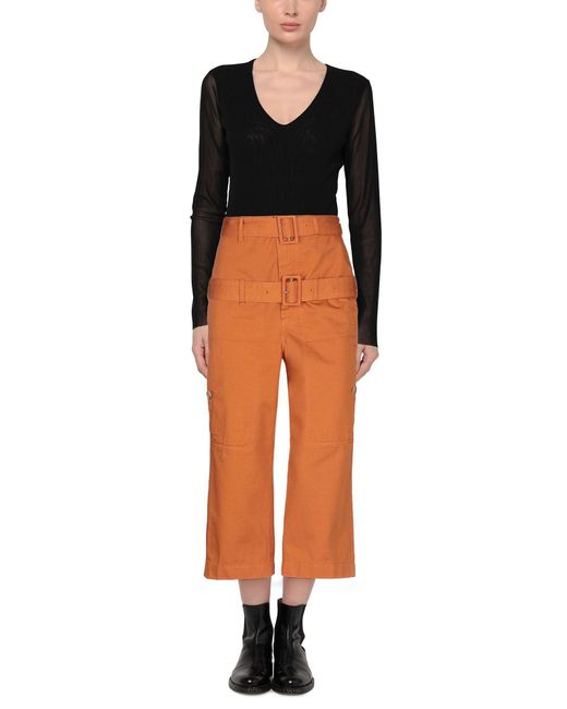 Lanvin Orange Pants