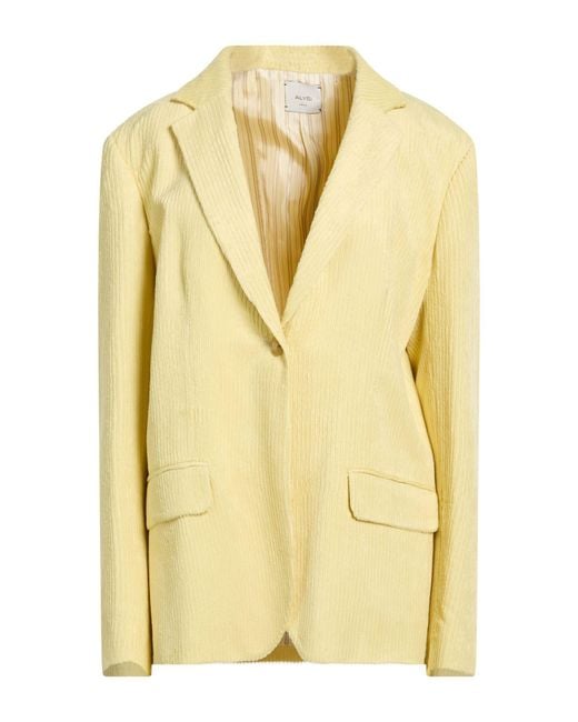 Alysi Yellow Blazers