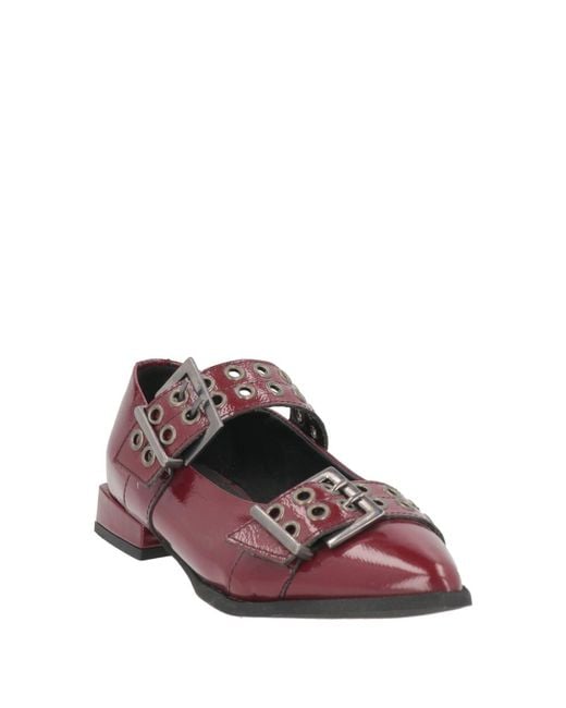 Divine Follie Purple Ballet Flats