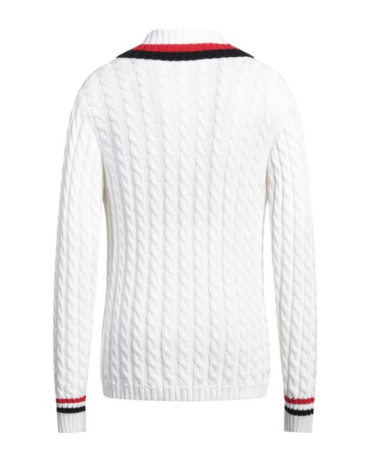 Balmain White Cardigan for men