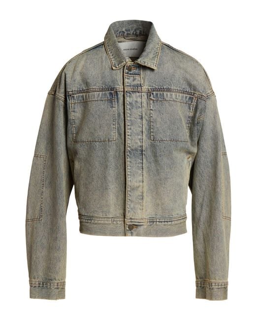 Entire studios Gray Denim Outerwear for men
