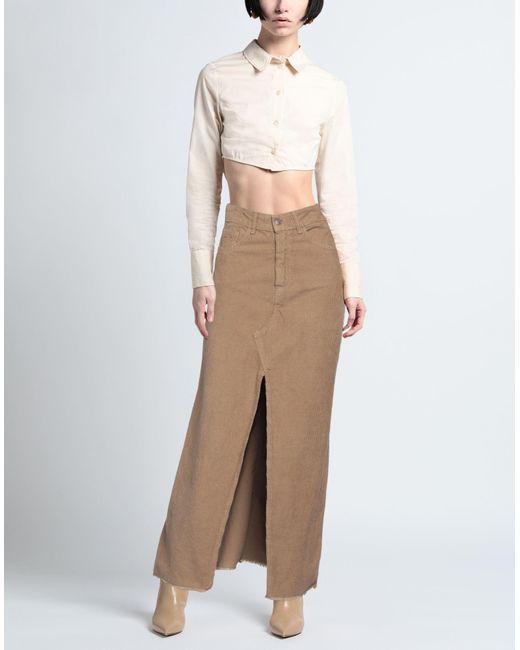 Souvenir Clubbing Brown Maxi Skirt