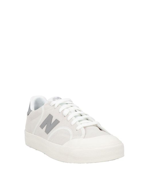 New Balance White Trainers for men