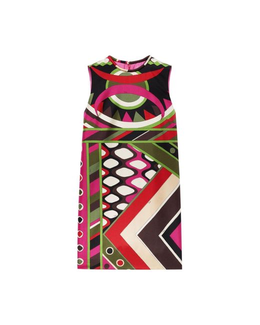 Emilio Pucci Red Mini-Kleid