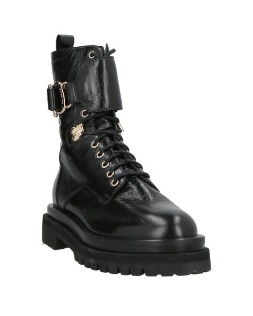 Pollini Black Ankle Boots