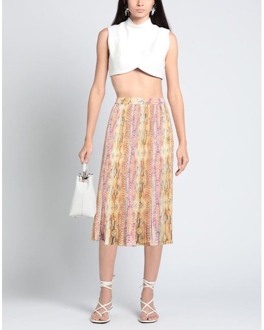 MARCIANO BY GUESS Pink Midi Skirt