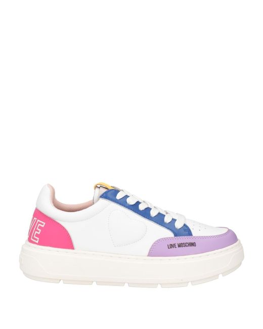 Love Moschino Purple Trainers