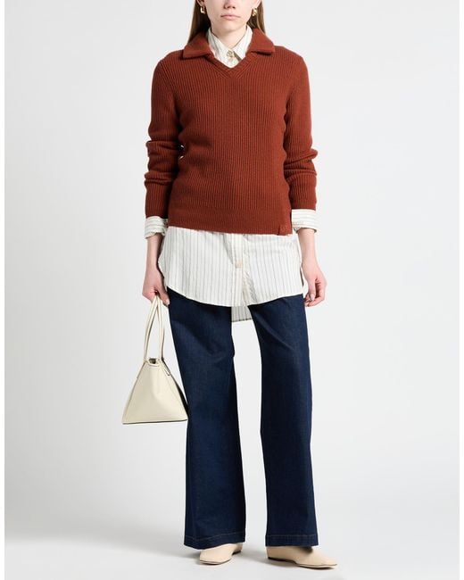 Pullover Victoria Beckham de color Brown