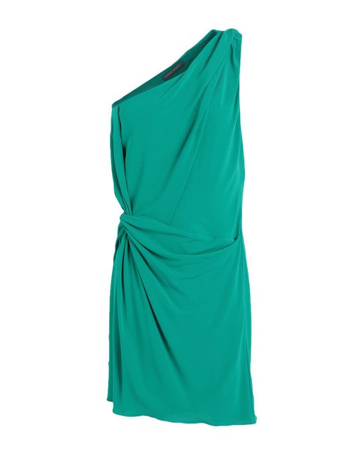 Alberta Ferretti Green Mini Dress