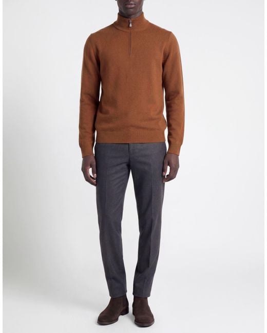 Pullover Alpha Studio pour homme en coloris Brown