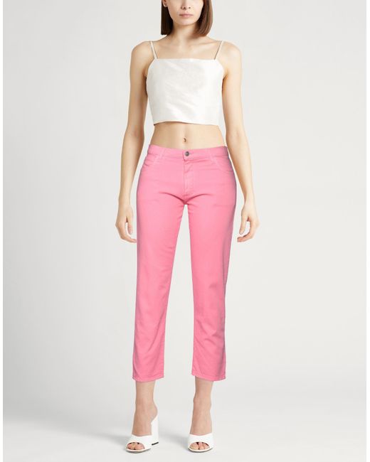 Jucca Pink Jeans Cotton, Elastane