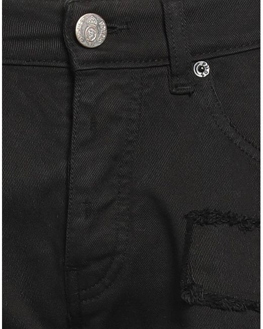 PMDS PREMIUM MOOD DENIM SUPERIOR Black Denim Shorts for men