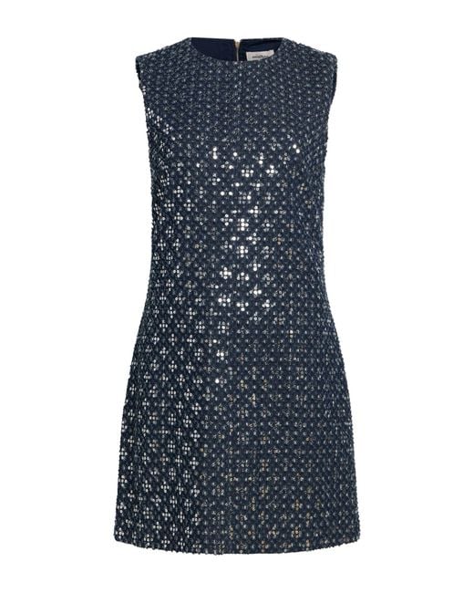 Ottod'Ame Blue Mini Dress Polyester