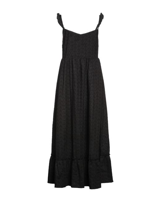Verdissima Black Maxi Dress
