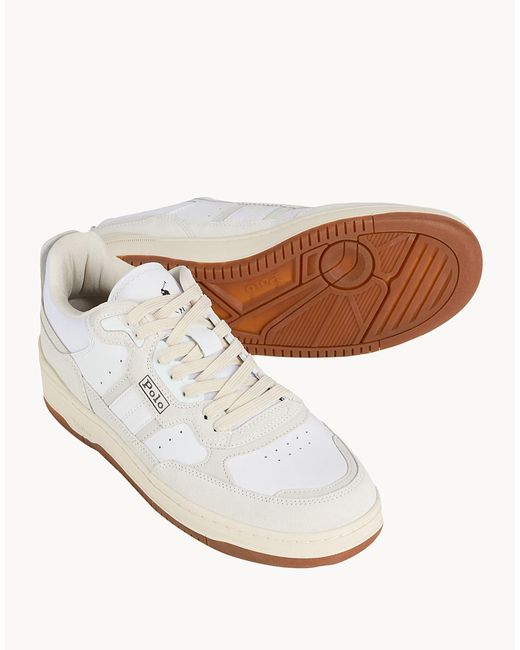 Polo Ralph Lauren White Trainers for men