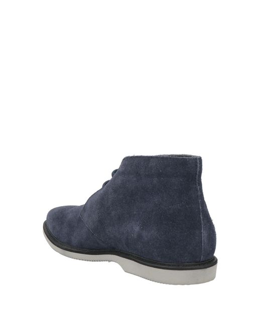 Hogan Ankle Boots in Blue for Men | Lyst