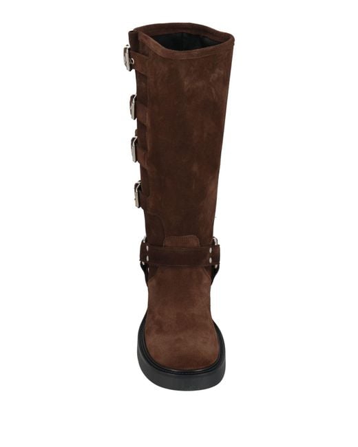 Ovyè Brown Boot Leather