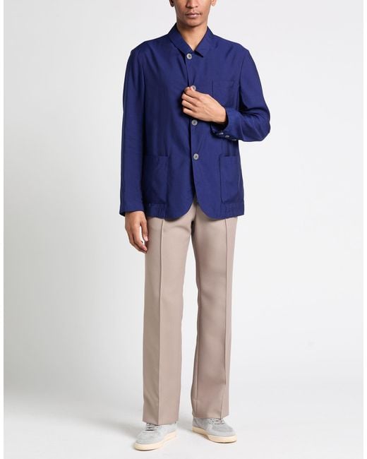 Giorgio Armani Blue Jackets for men