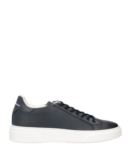 Grey Daniele Alessandrini Blue Sneakers for men