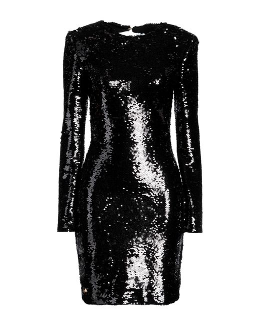 Philipp Plein Black Mini Dress