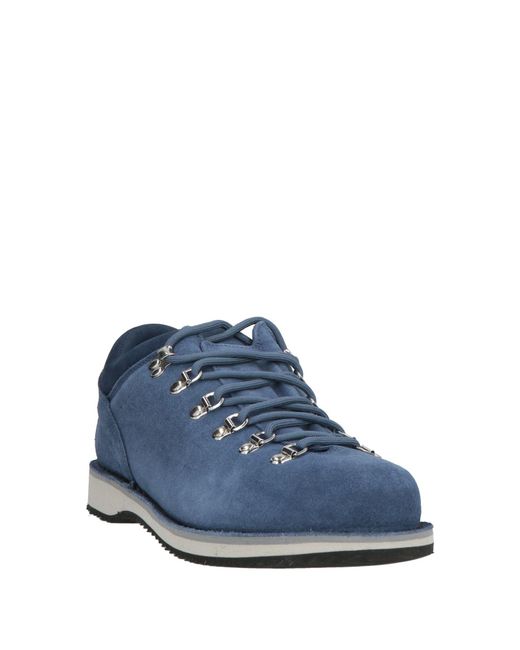 Diemme Blue Roccia Basso Sneakers Leather for men
