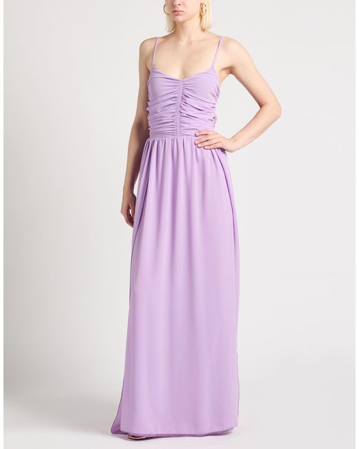Kontatto Purple Maxi Dress