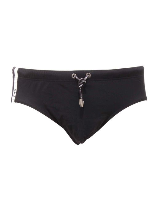 Short de bain Dolce & Gabbana pour homme en coloris Black