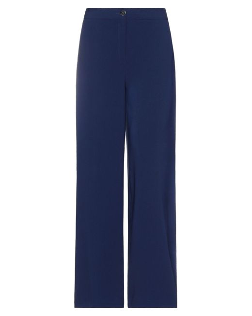 Boutique Moschino Blue Pants Triacetate, Polyester
